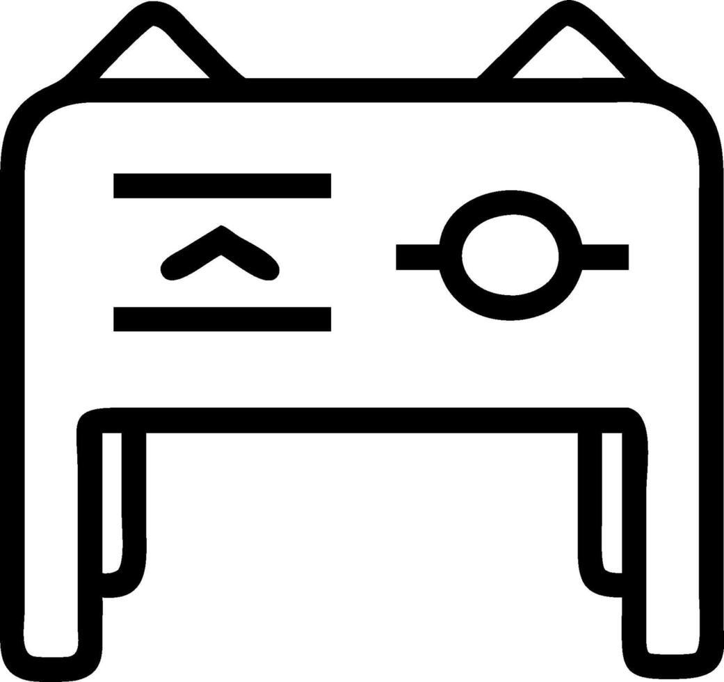 Retirement symbol with copy space for project planning concept as An artistic rendering of a retirement symbol with spacious copy space suitable for project plan vector