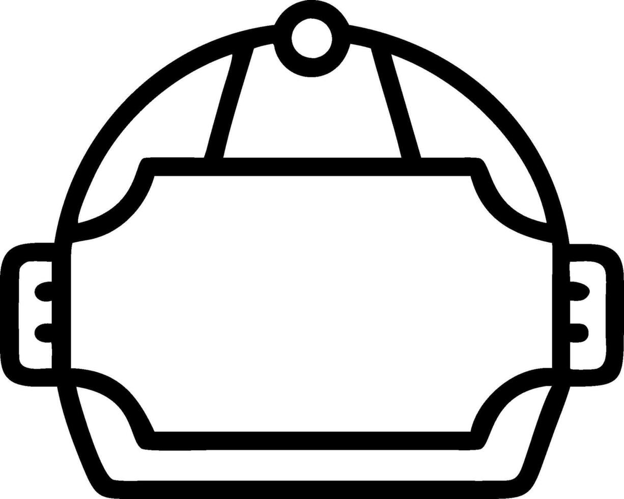 Safety icon with blank space for custom branding concept as A customizable safety icon with blank space for adding custom branding elements making it suitable fo vector