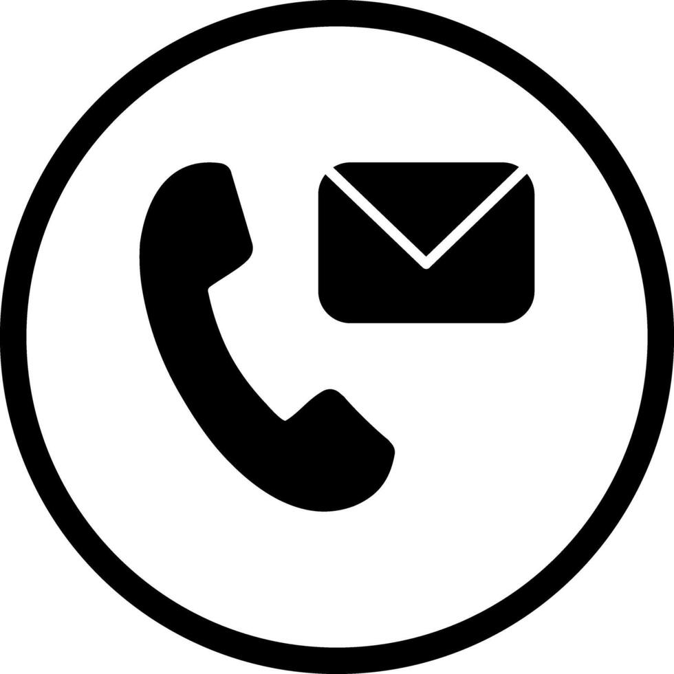 Contact Us Icon Design vector