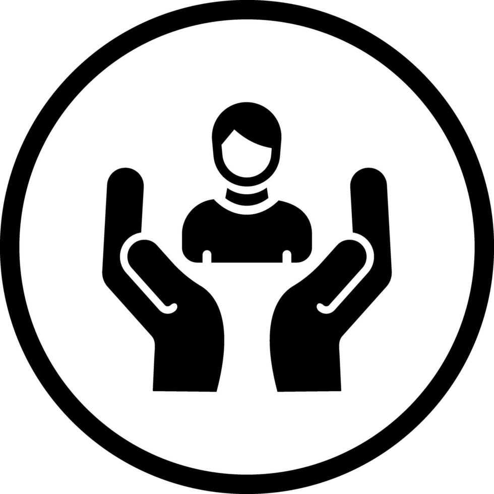 Employee Insurance Icon Design vector