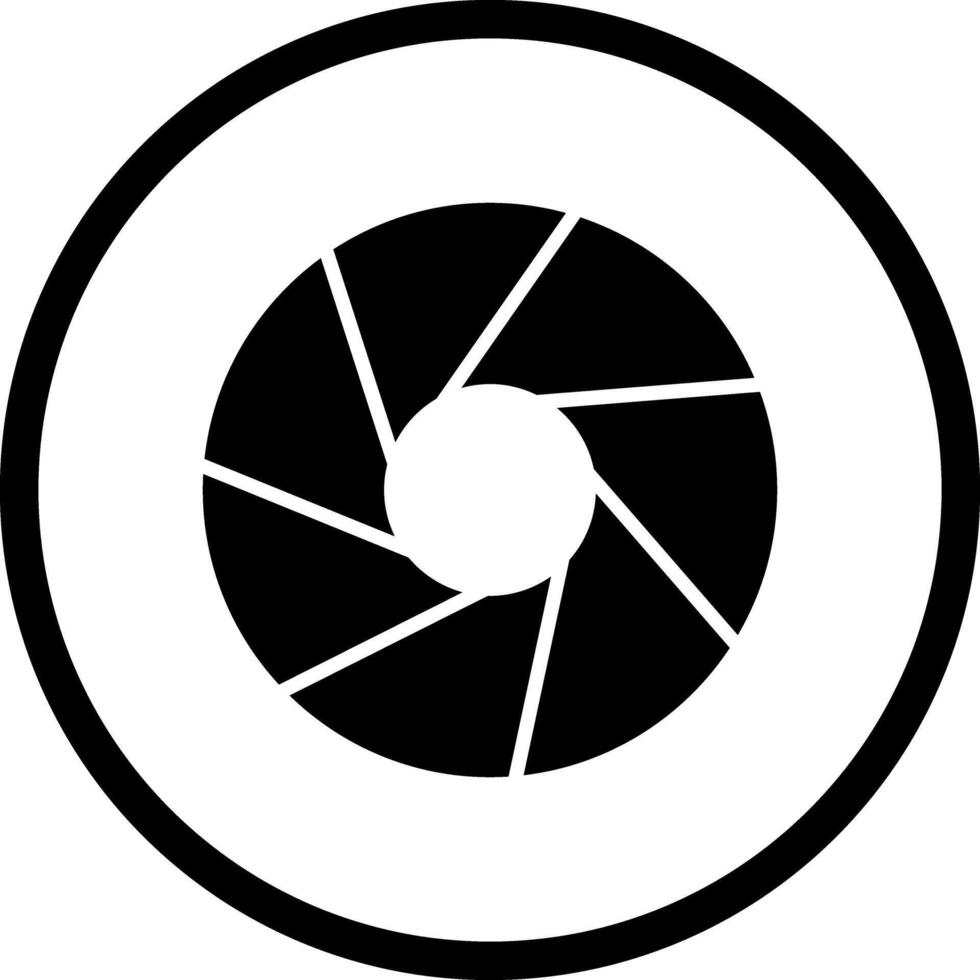 Aperture Artifacts Icon Design vector