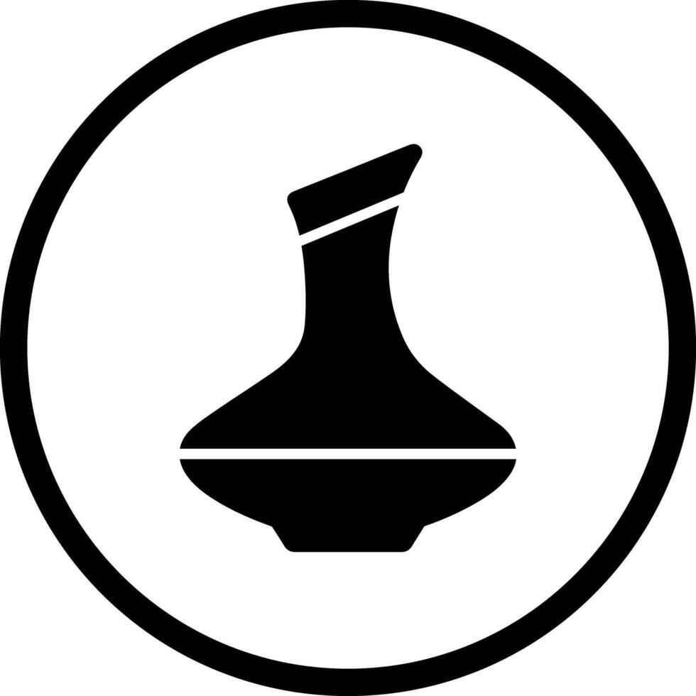 Wine Decanter Icon Design vector