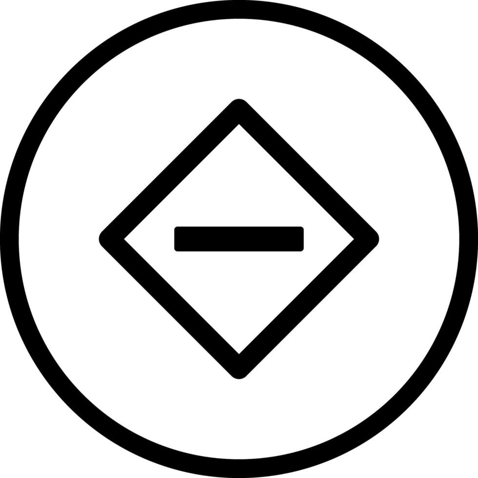 Minus Sign Icon Design vector