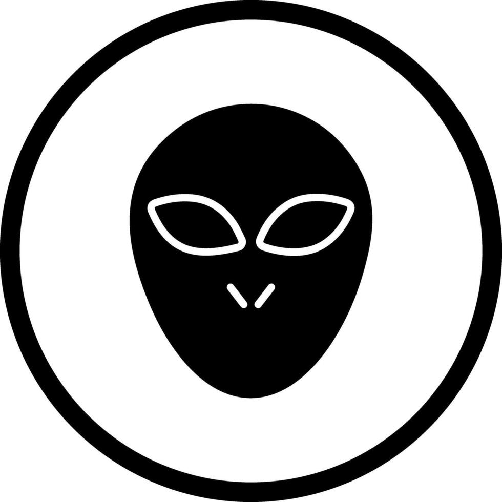 Alien Icon Design vector