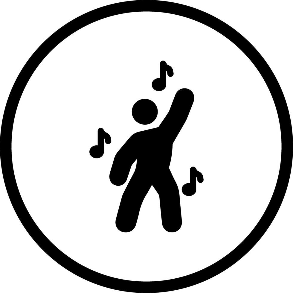 Music and Dance Icon Design vector