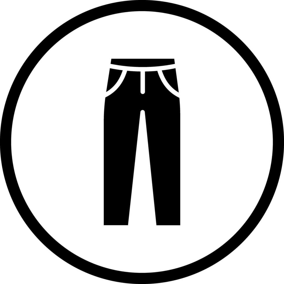 Pants Icon Design vector