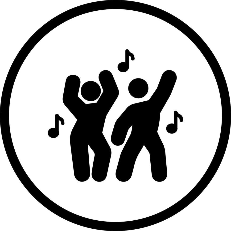 Music and Dance Icon Design vector