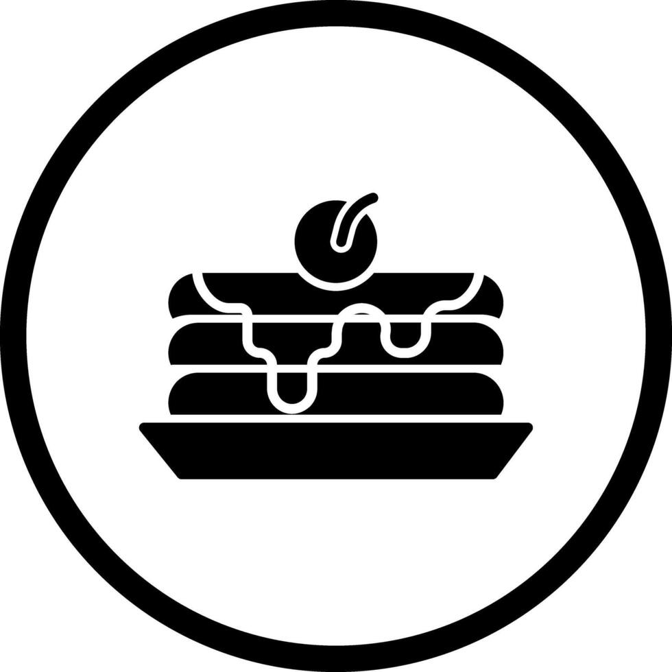 Pancakes Icon Design vector