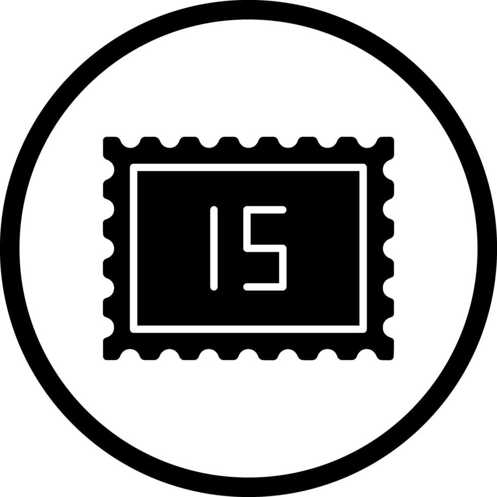 Postage Due Icon Design vector