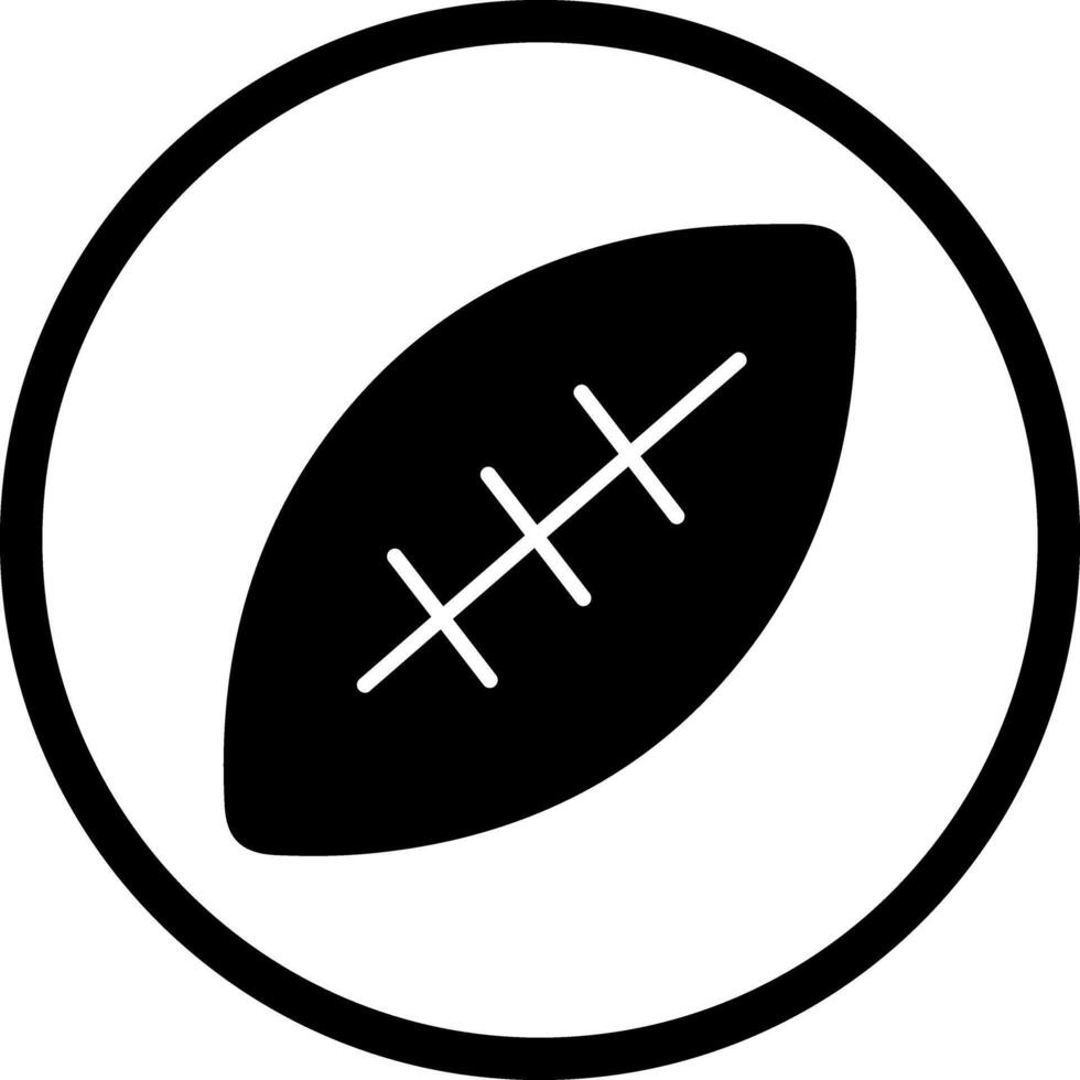 Rugby Icon Design vector