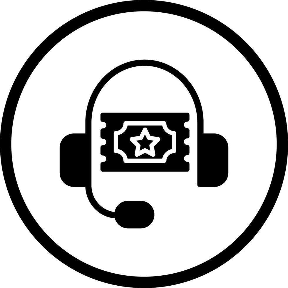 Support Ticket Icon Design vector