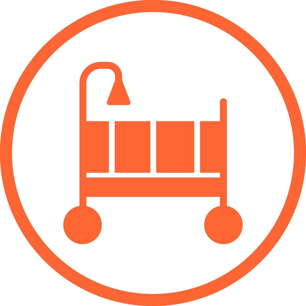 Nursery Decor Icon Design vector