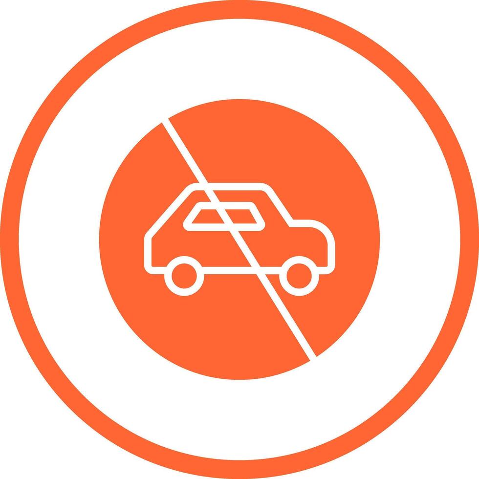 Prohibited Sign Icon Design vector