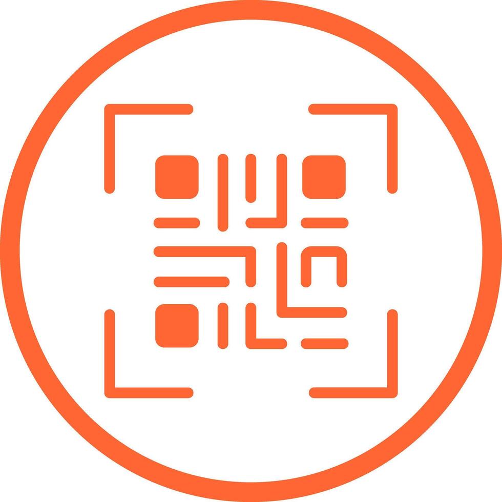 QR Code Generator Icon Design vector
