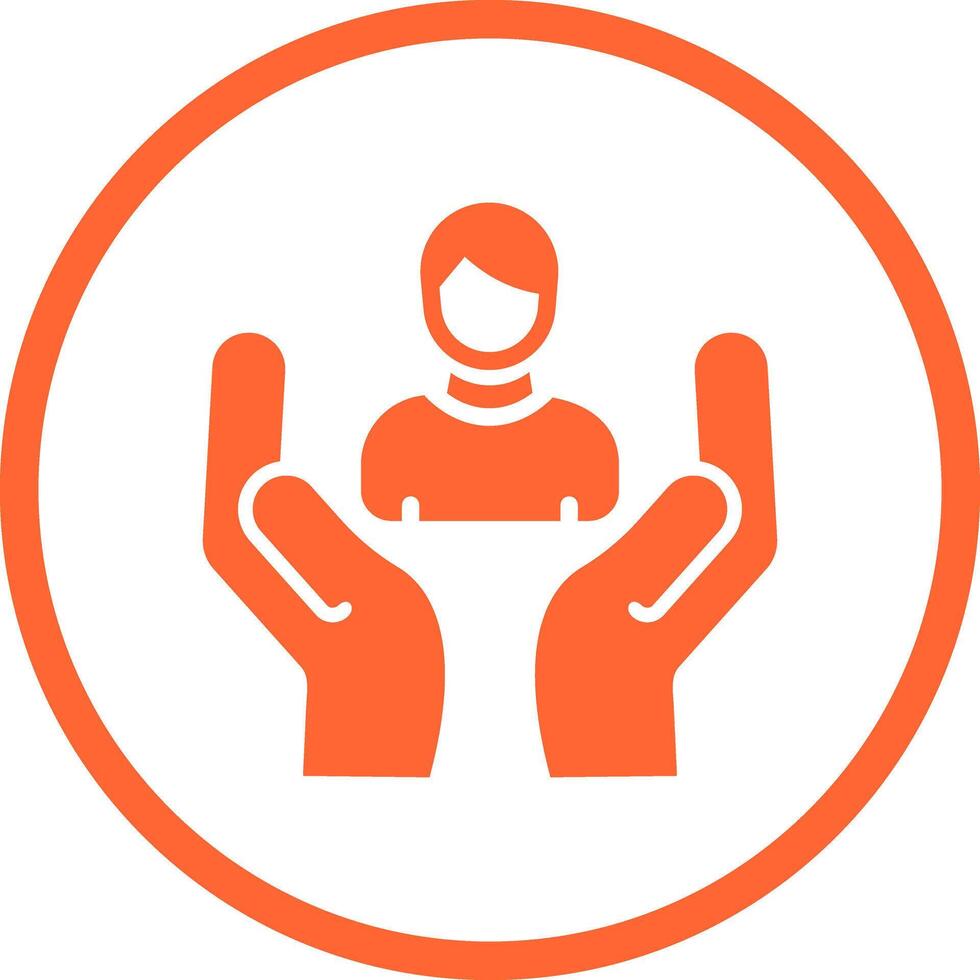 Employee Insurance Icon Design vector