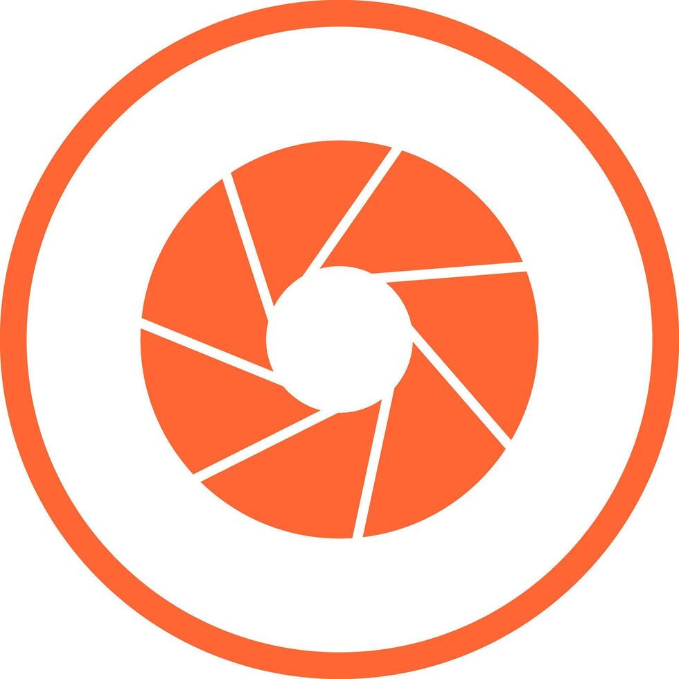 Aperture Artifacts Icon Design vector
