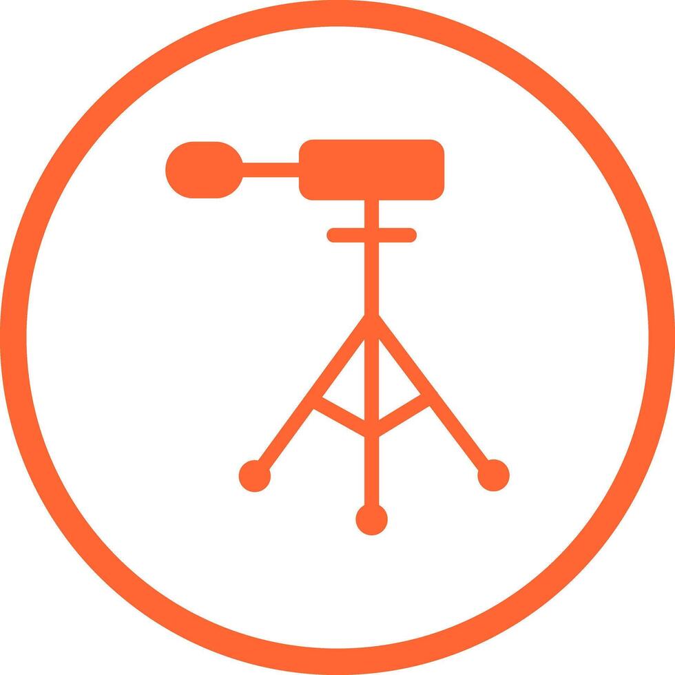Tripod Tools Icon Design vector