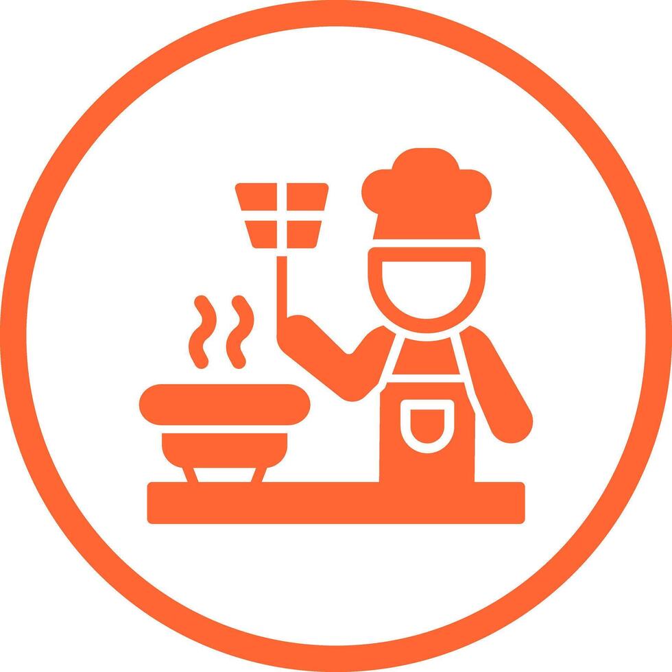 Cooking Together Icon Design vector