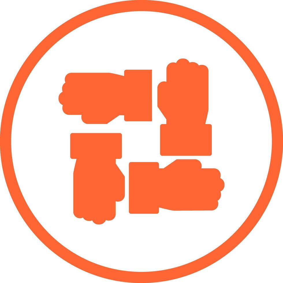 Teamwork Icon Design vector