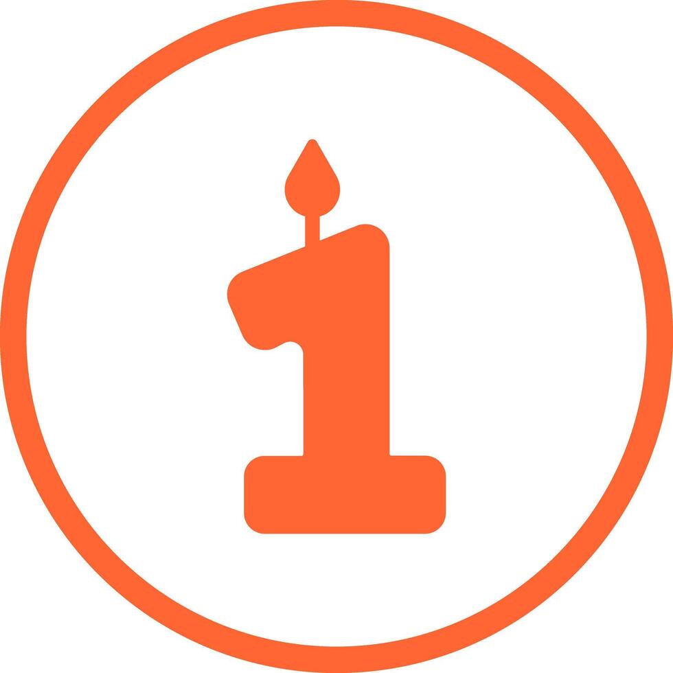Age Number Icon Design vector
