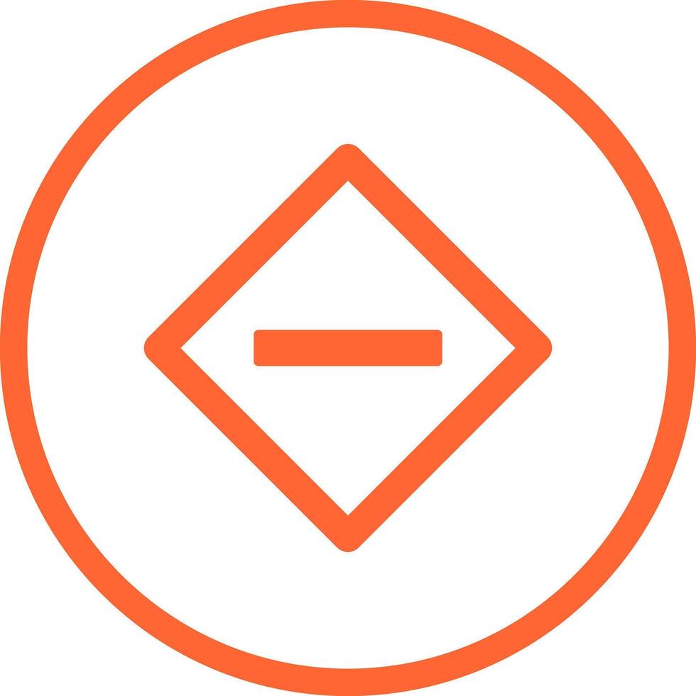 Minus Sign Icon Design vector