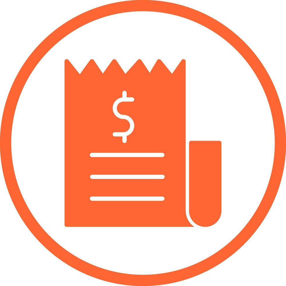Bill Icon Design vector