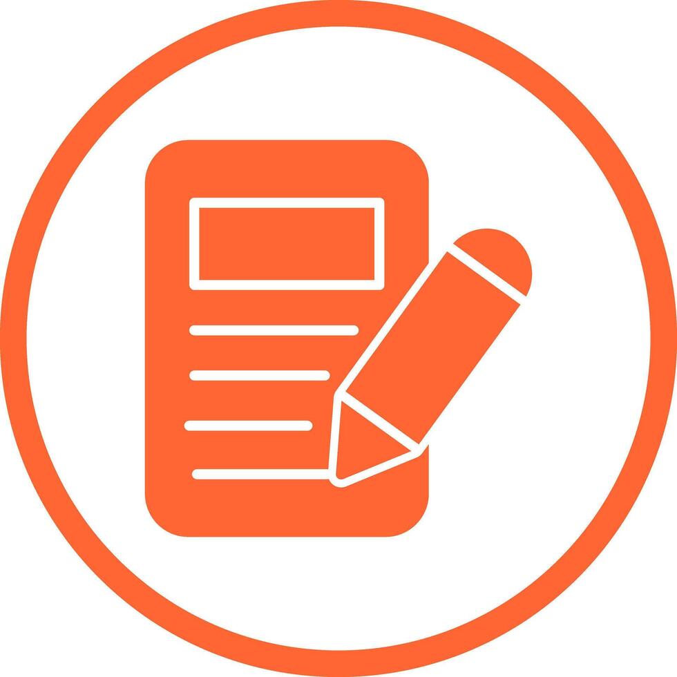 Copywriting Icon Design vector