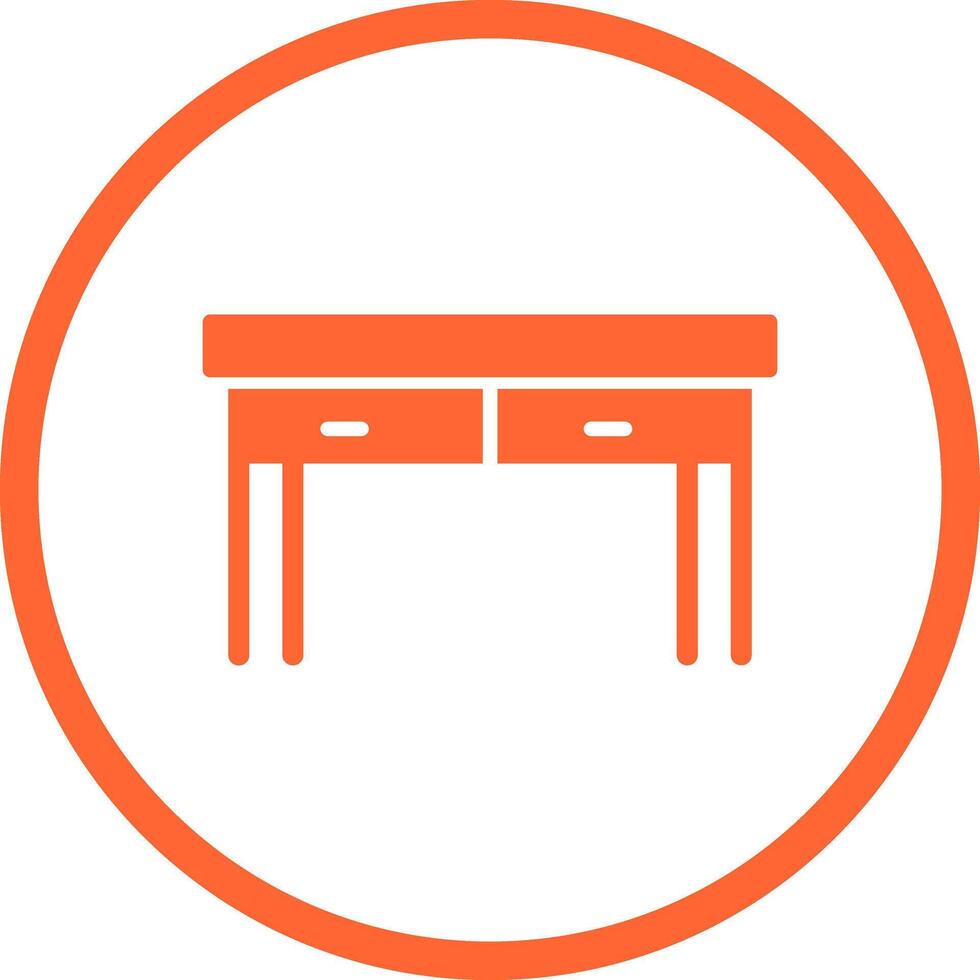 Table Icon Design vector