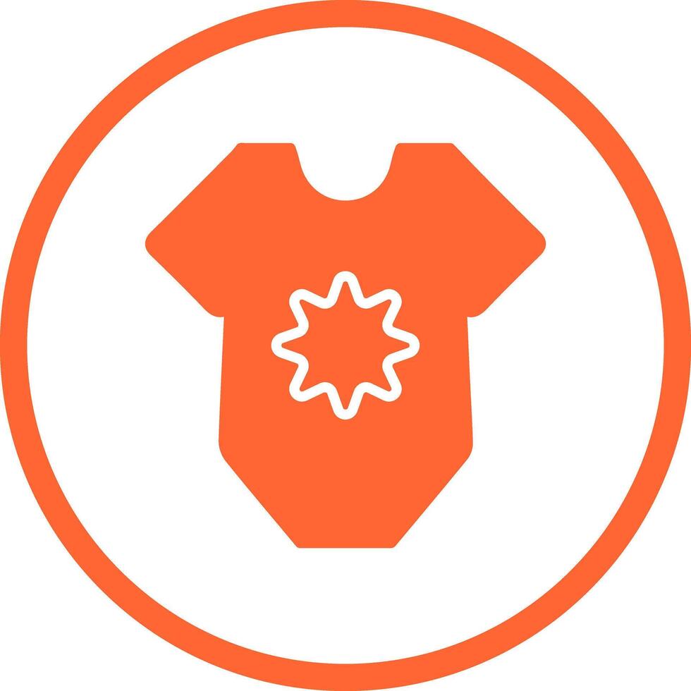 Adorable Onesies Icon Design vector