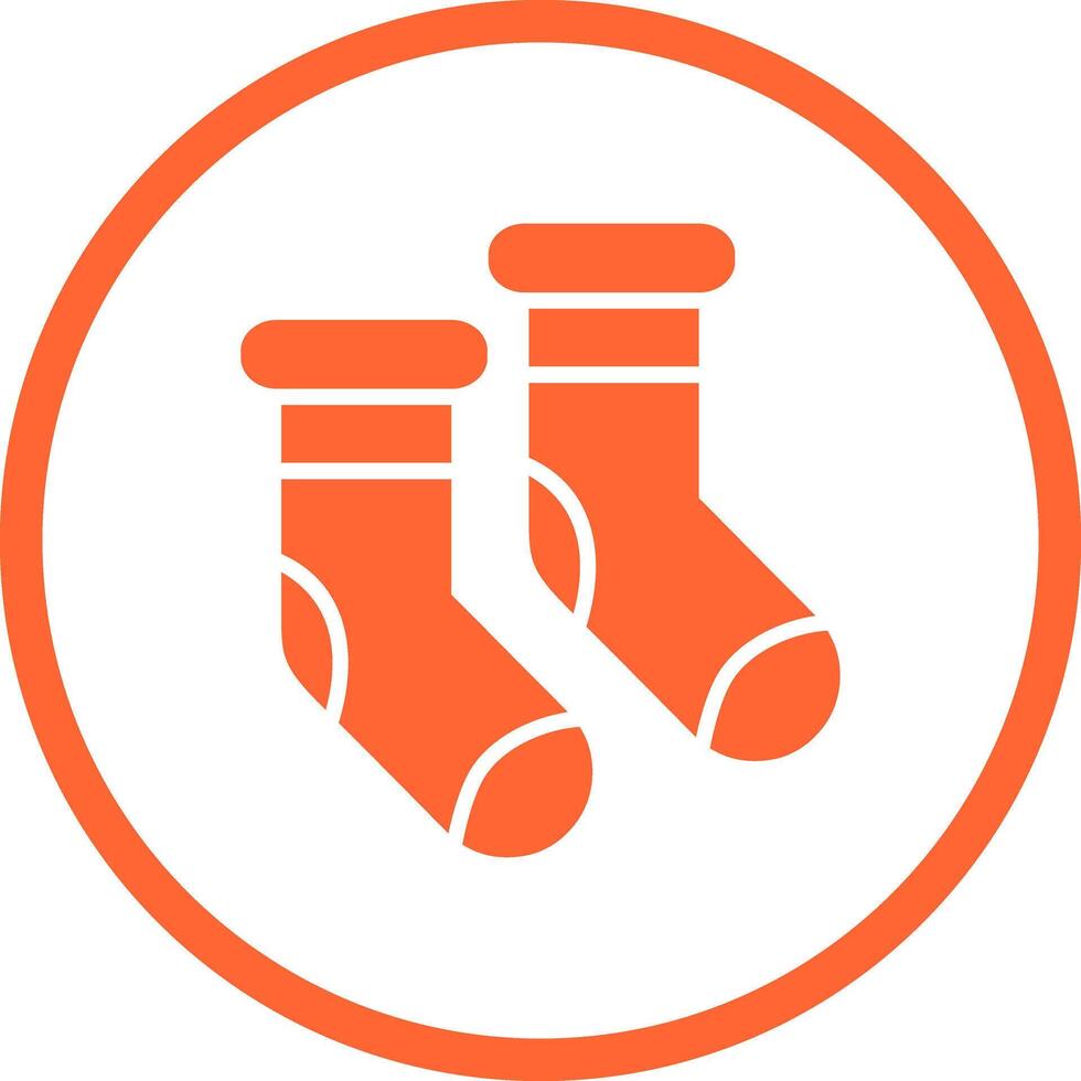 Sock Icon Design vector