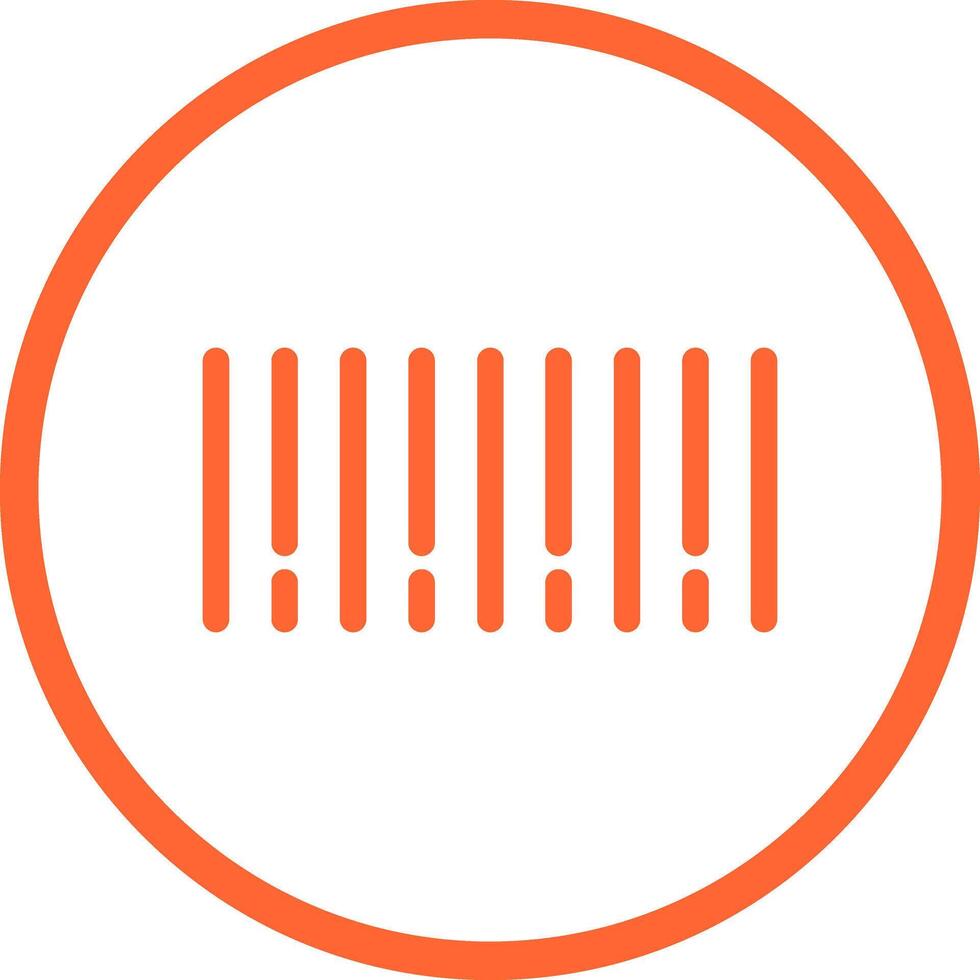 Barcode Icon Design vector