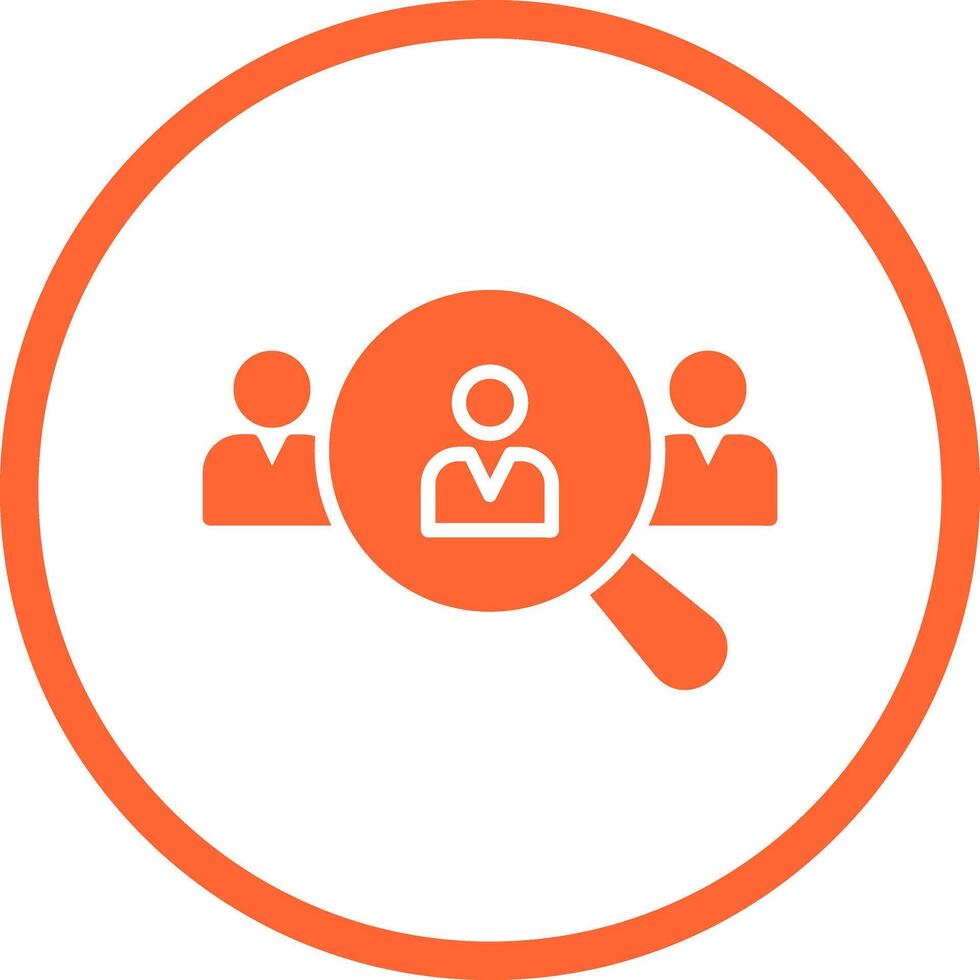 Recruitment Icon Design vector