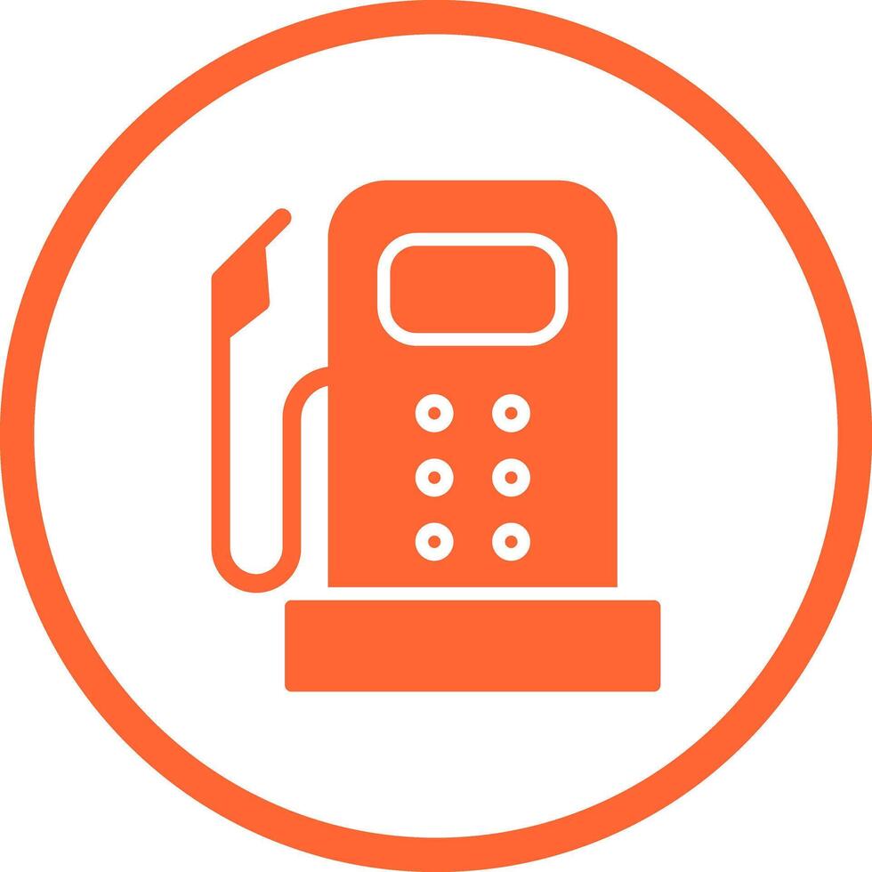 Fuel Pump Icon Design vector