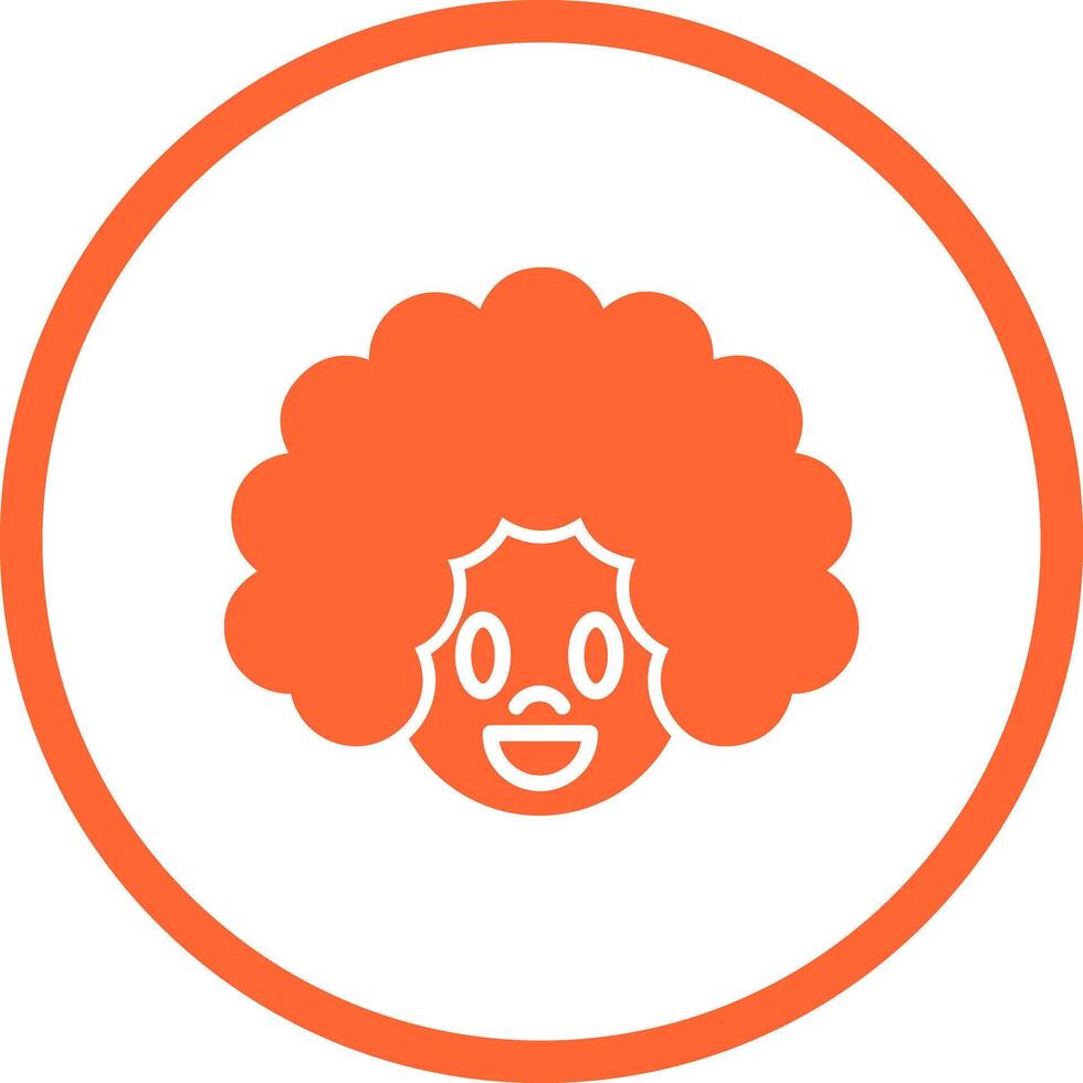 Clown Face Icon Design vector