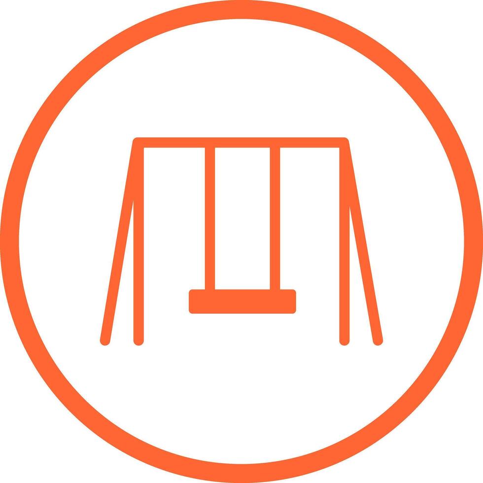 Swing Time Icon Design vector