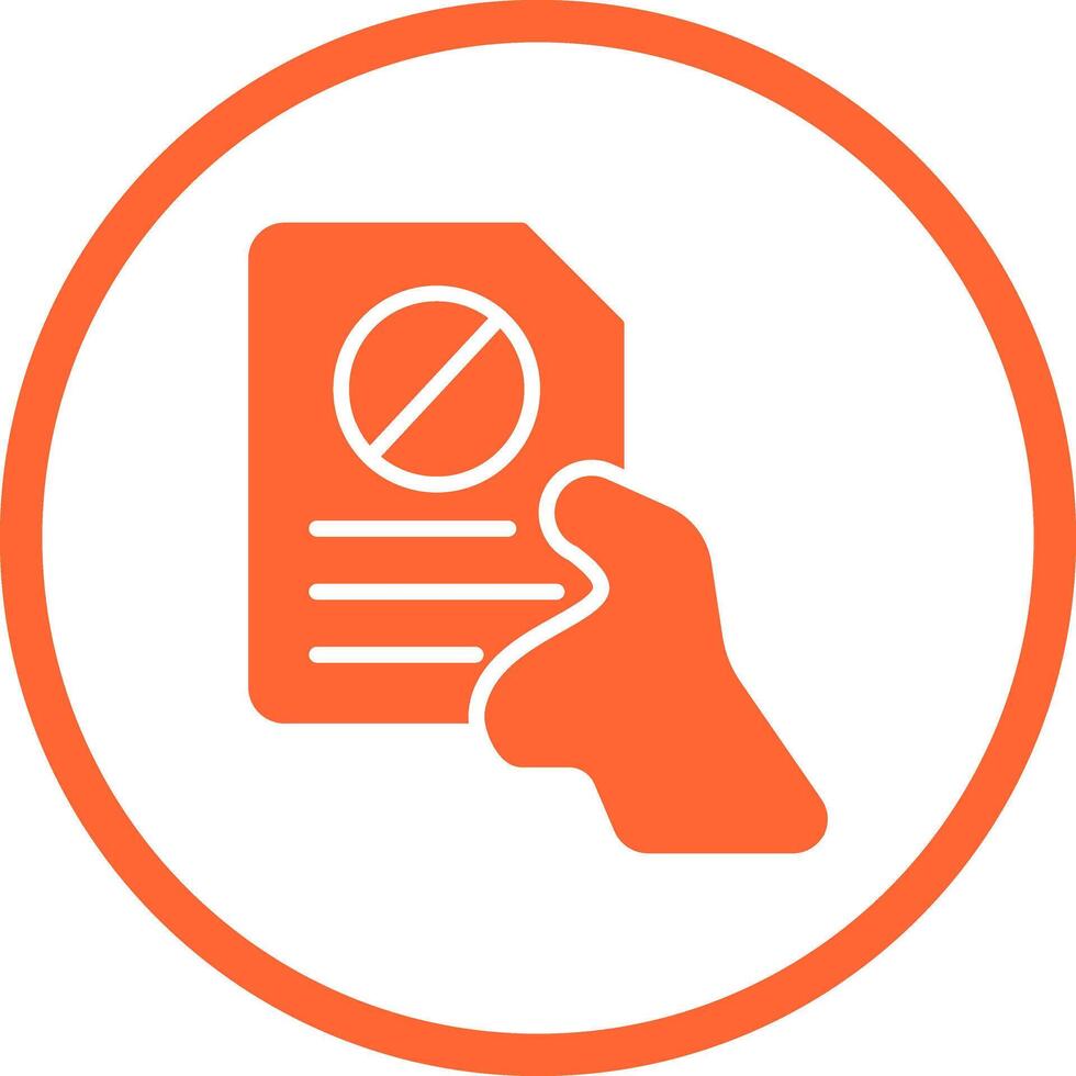 Resignation Icon Design vector