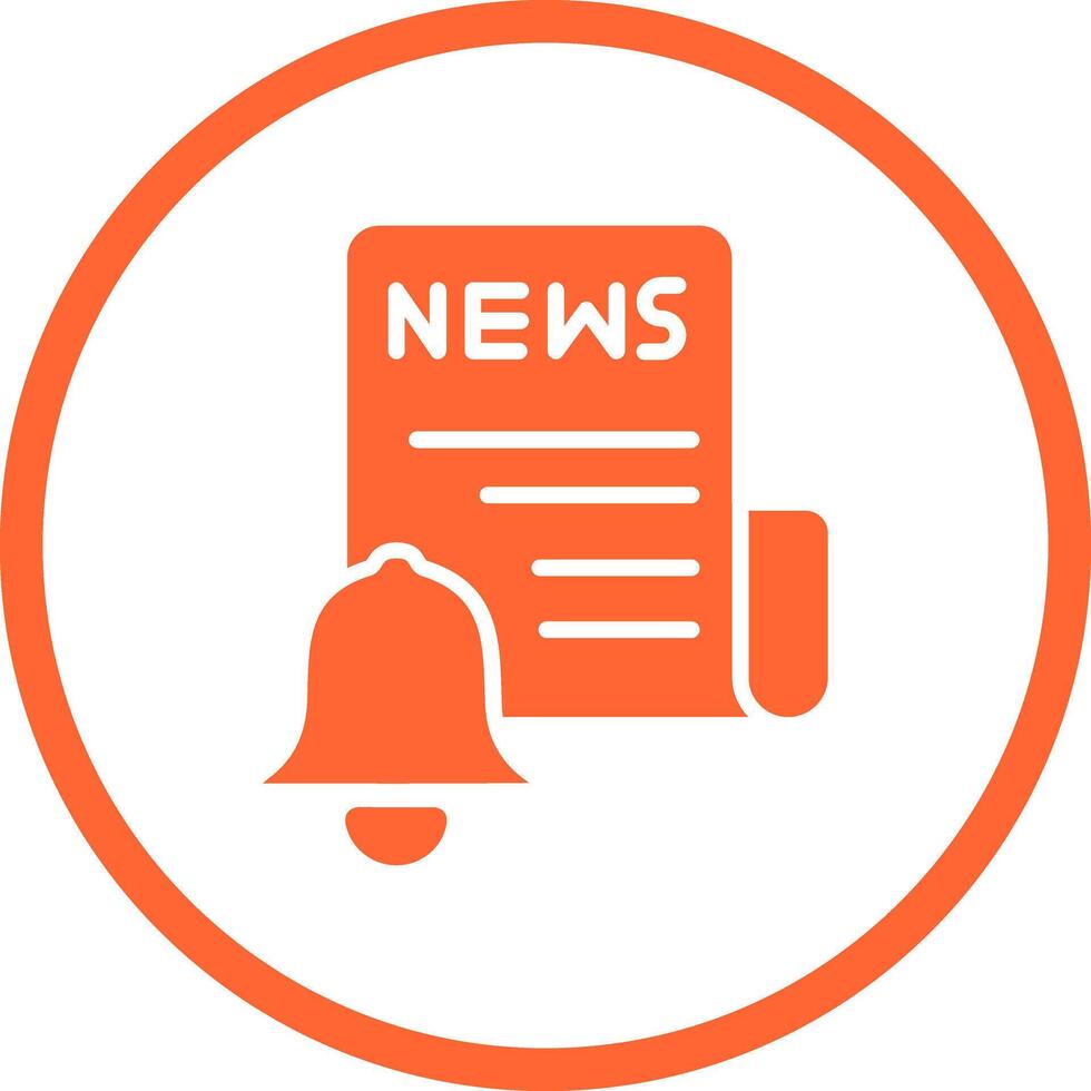 News Update Icon Design vector