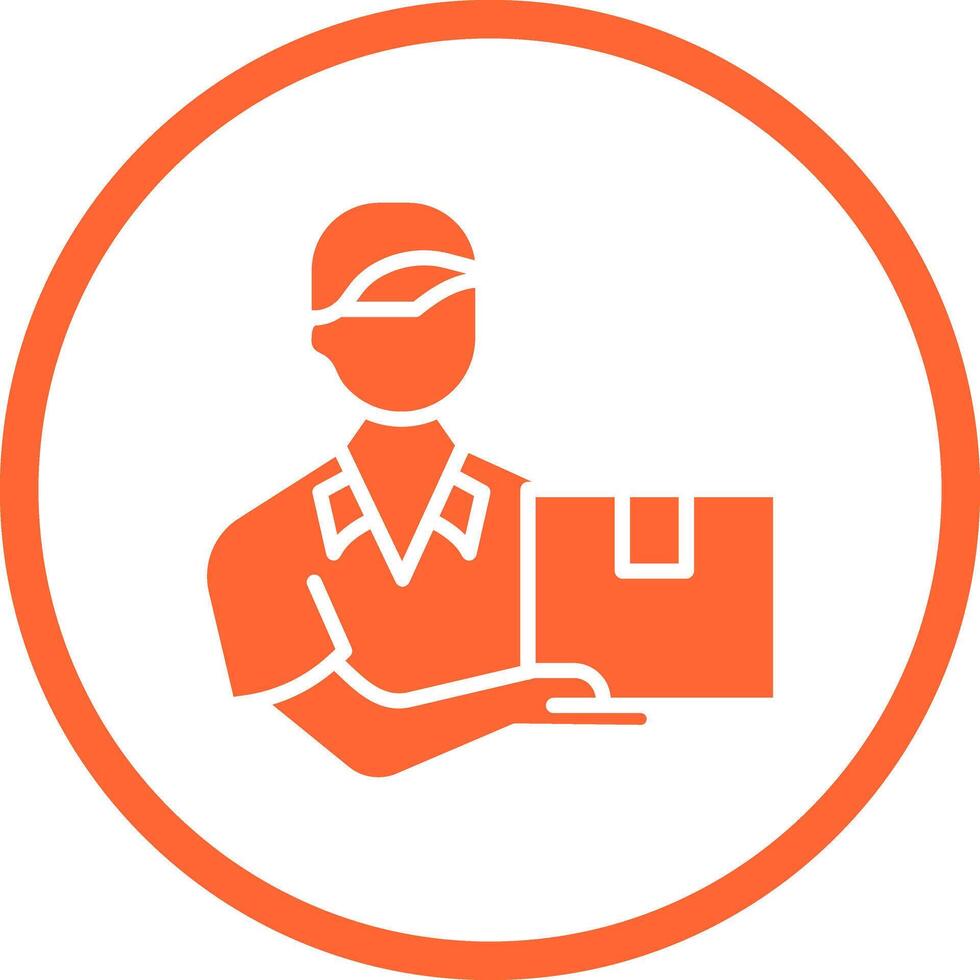 Courier Icon Design vector