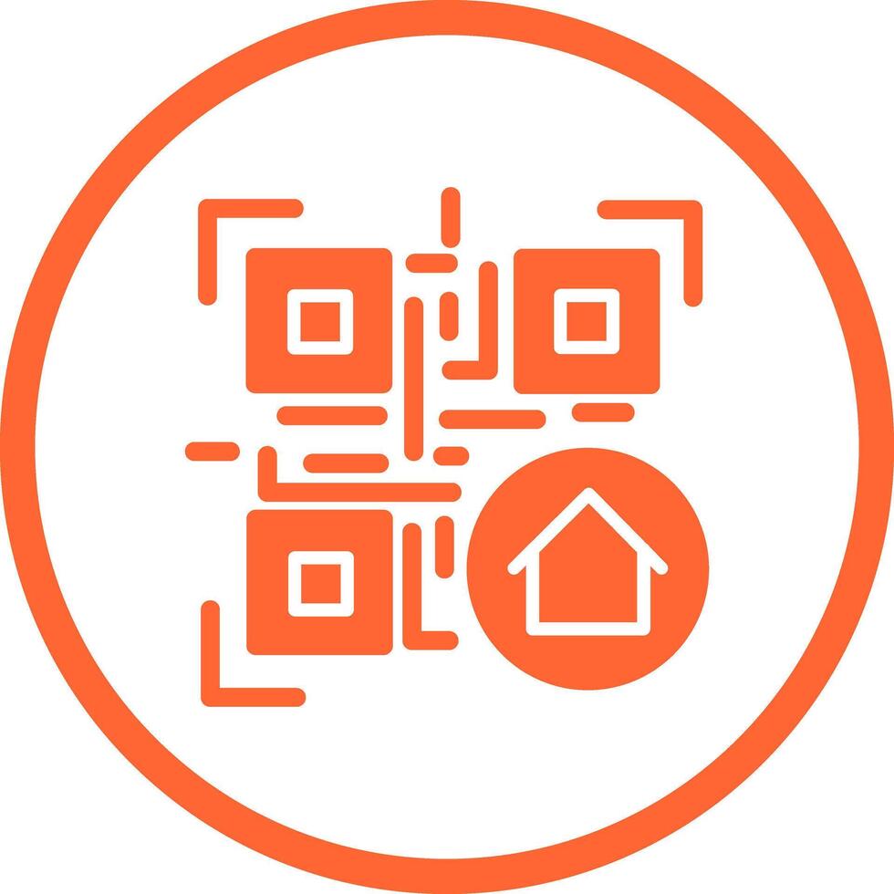 QR Code Menu Icon Design vector