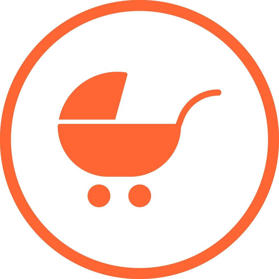 Baby Carriers Icon Design vector