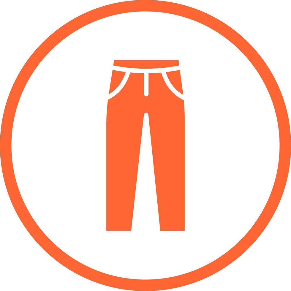 Pants Icon Design vector