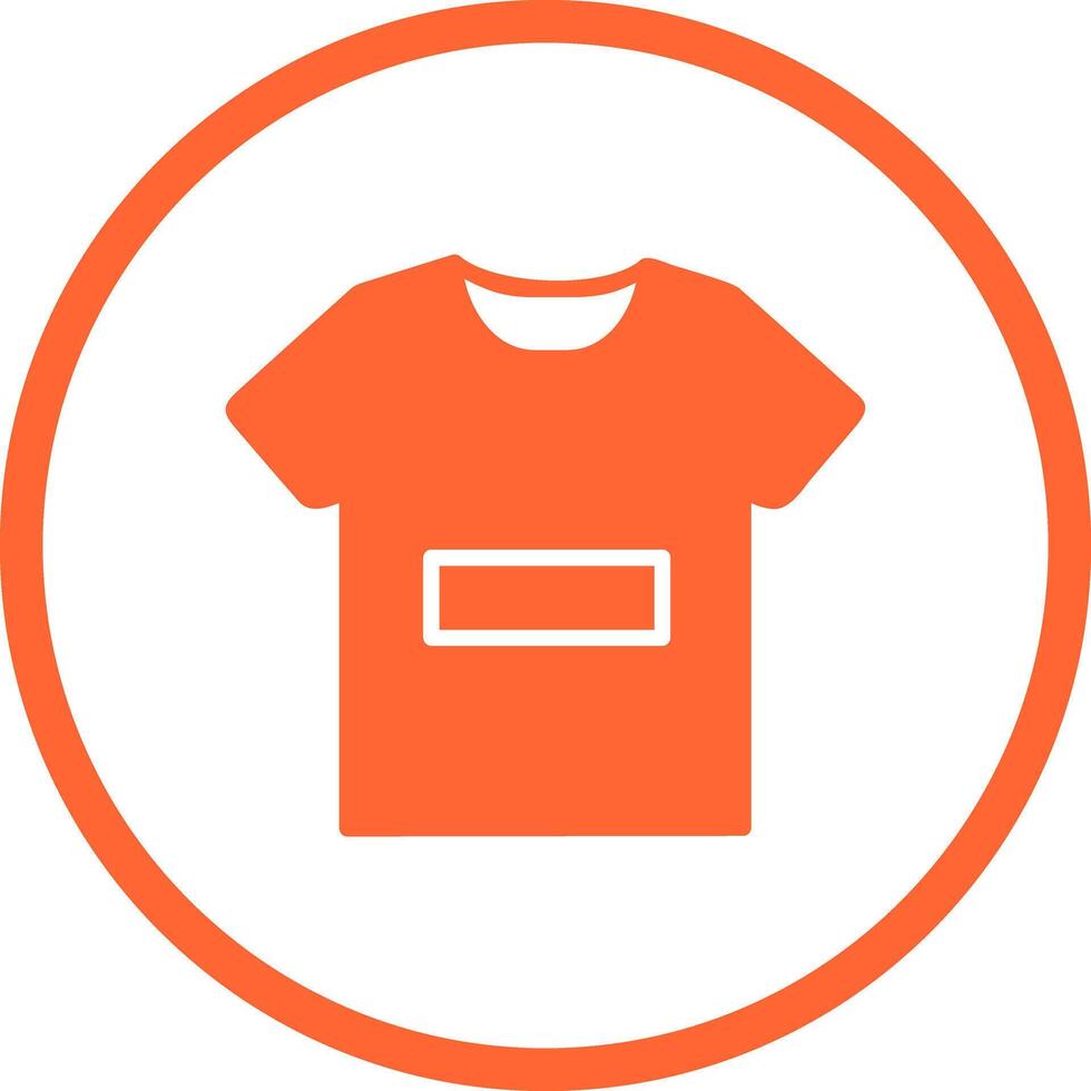 T-Shirt Icon Design vector