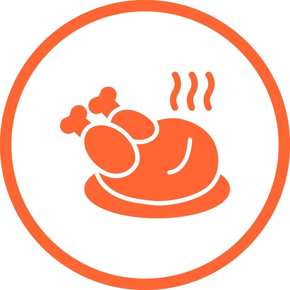Chicken Icon Design vector