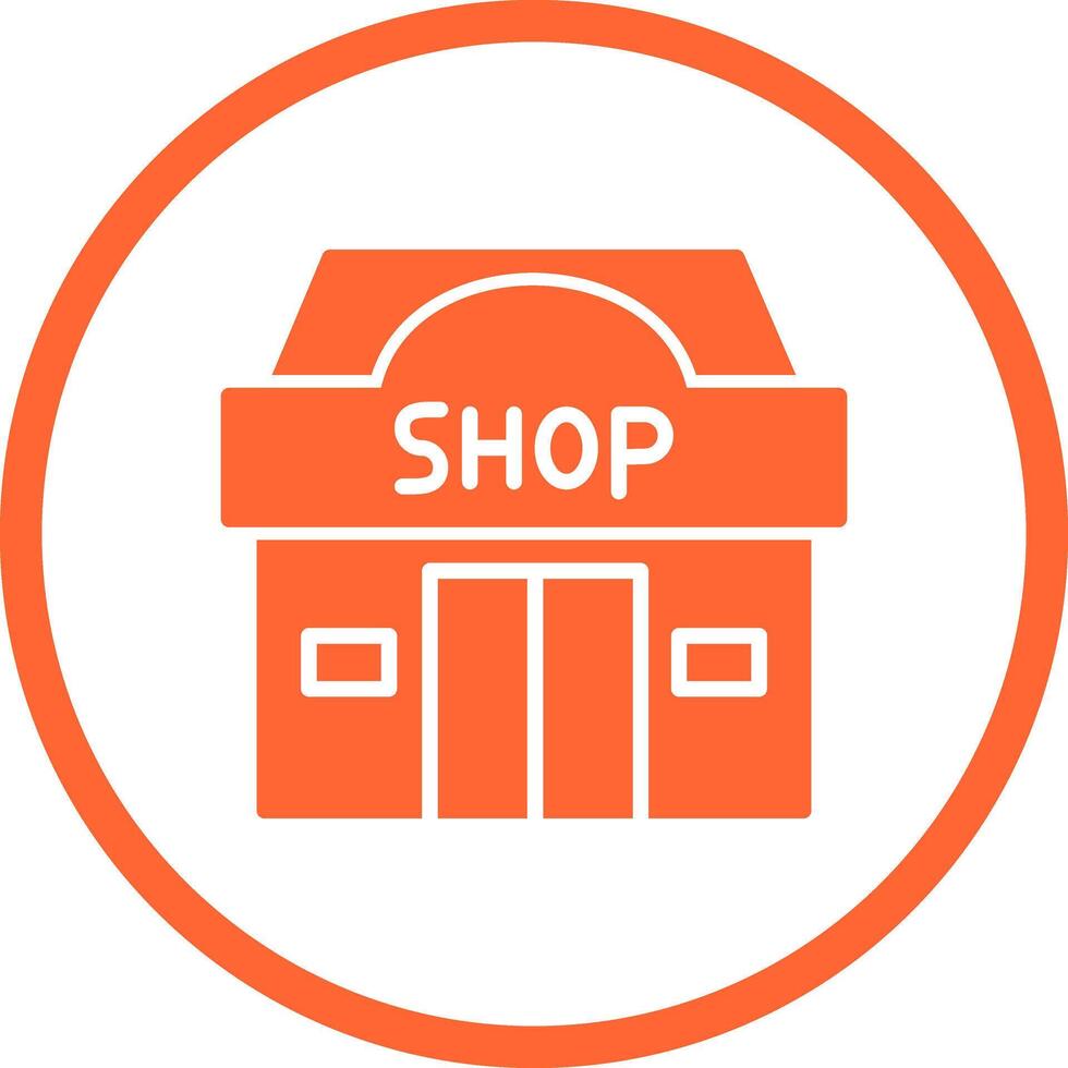 Store Icon Design vector