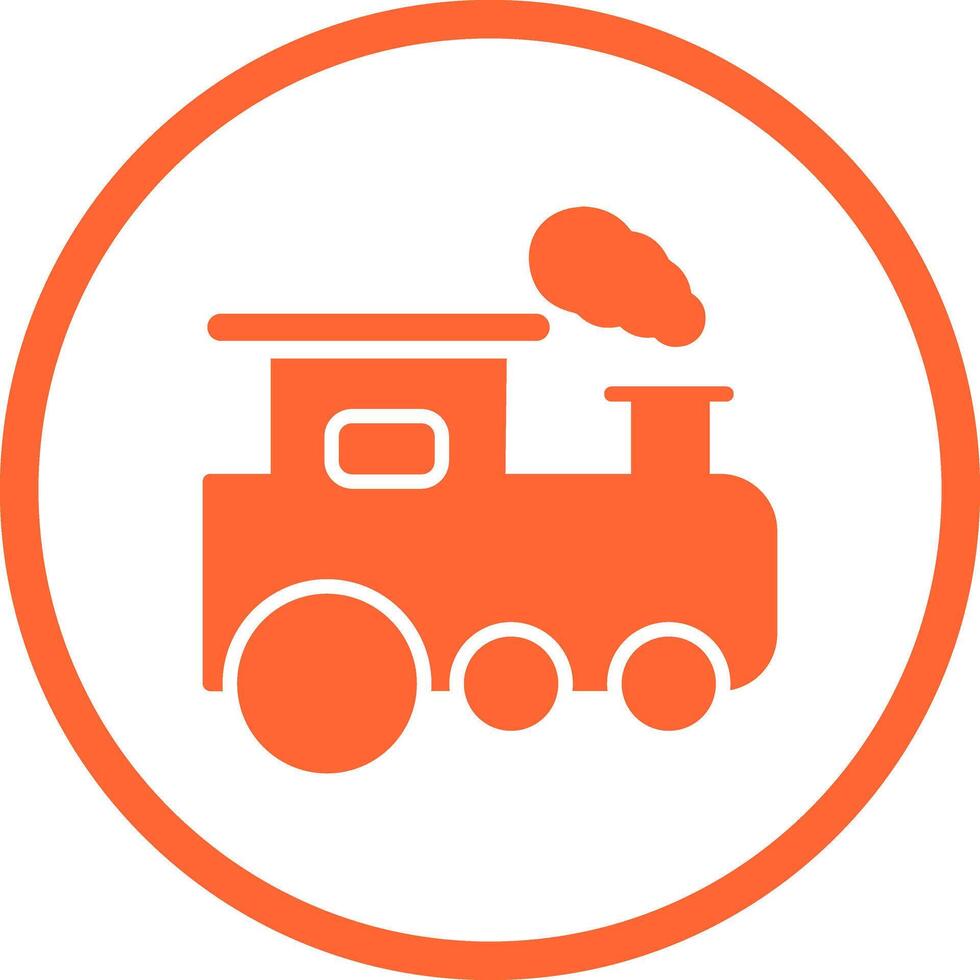 Train Icon Design vector