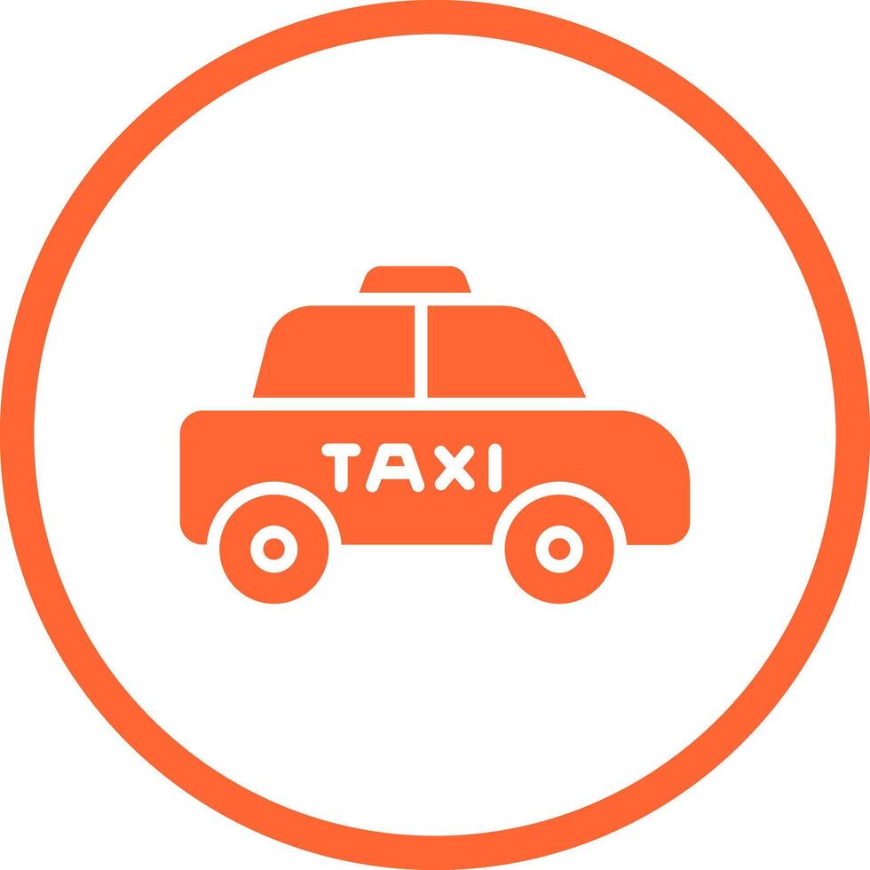 Taxi Icon Design vector