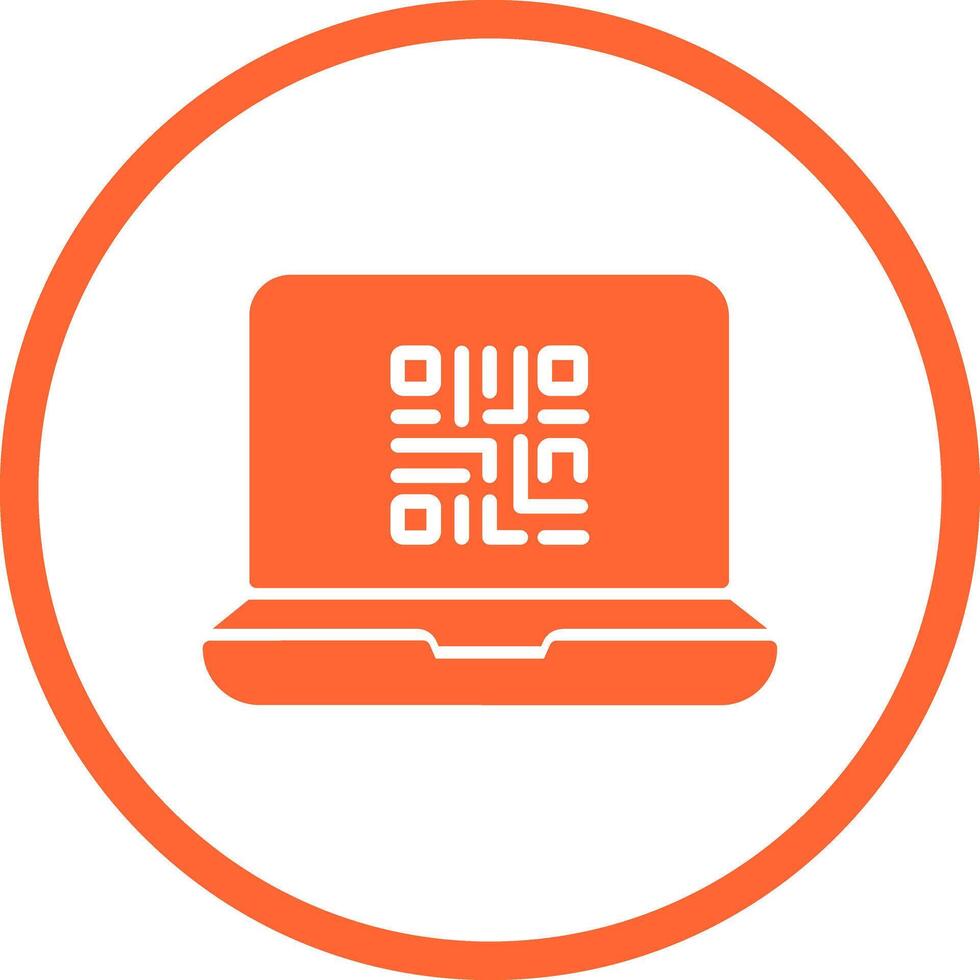 QR Code Scanner App Icon Design vector