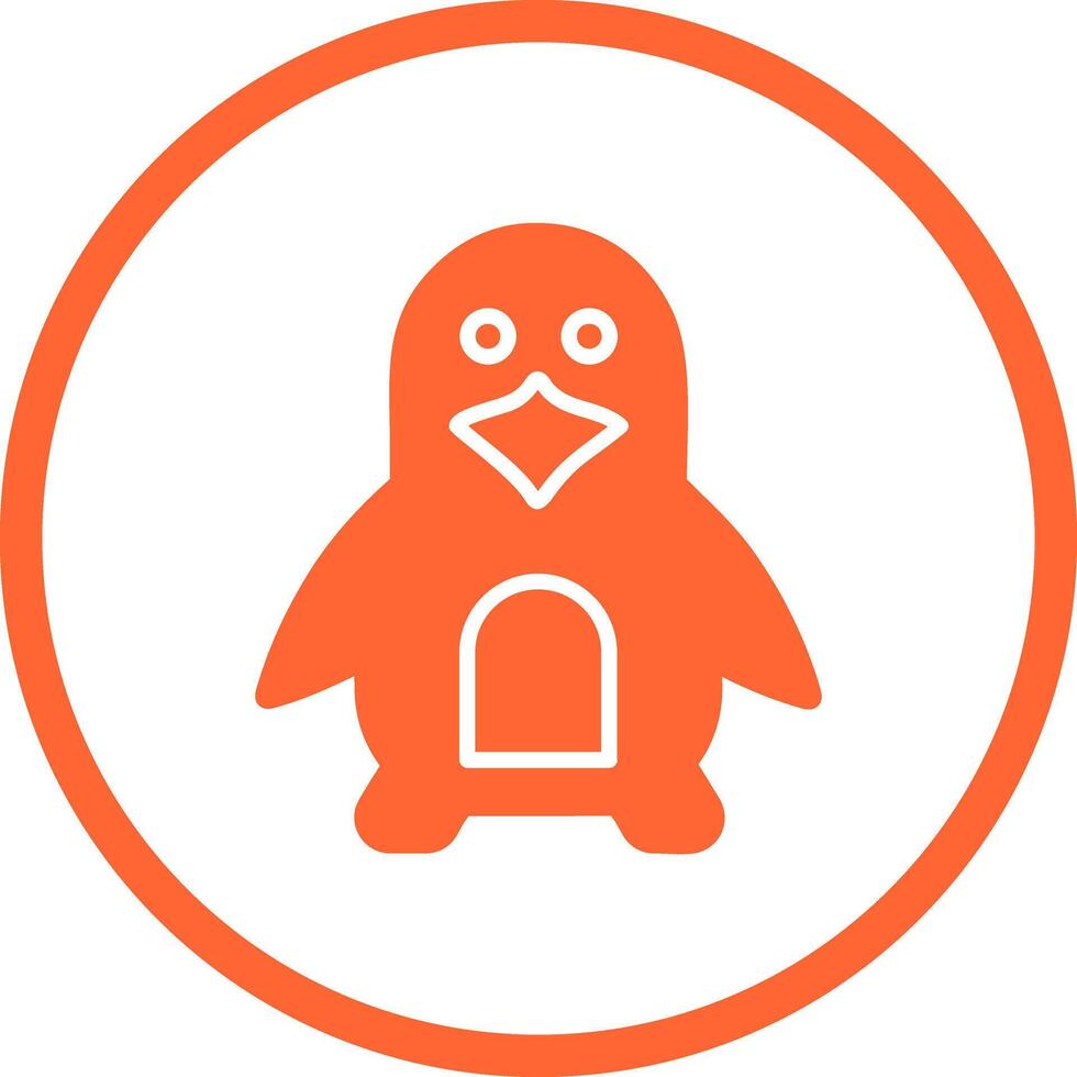 Penguin Icon Design vector