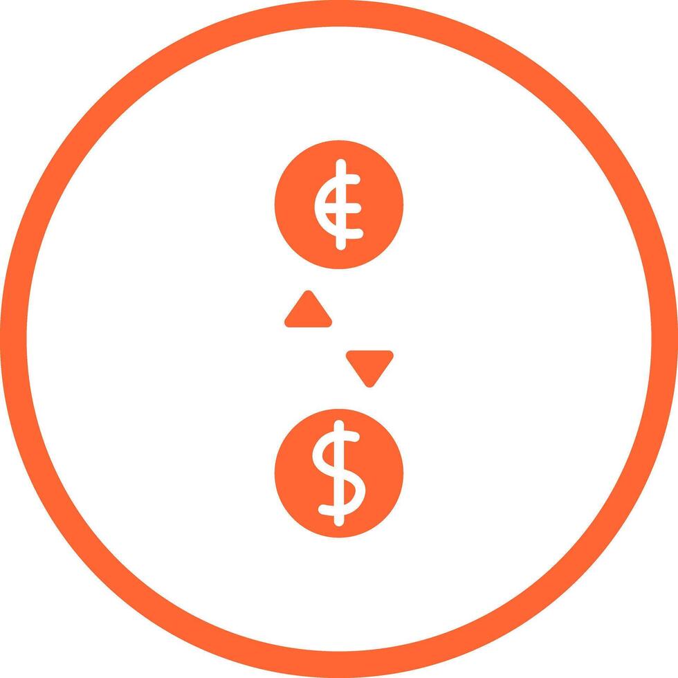 Currency Exchange Icon Design vector