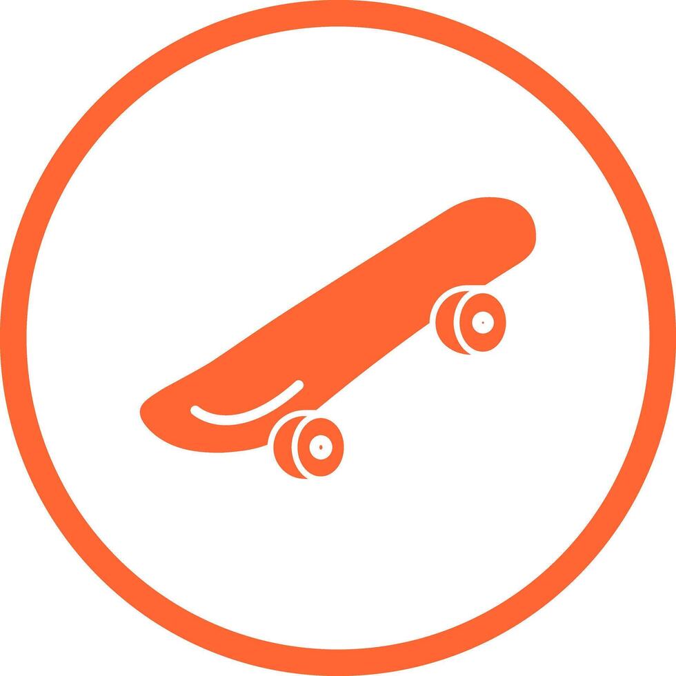 Skateboard Icon Design vector